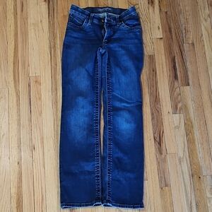 Wrangler Women's Dark Blue Straight Leg Jeans